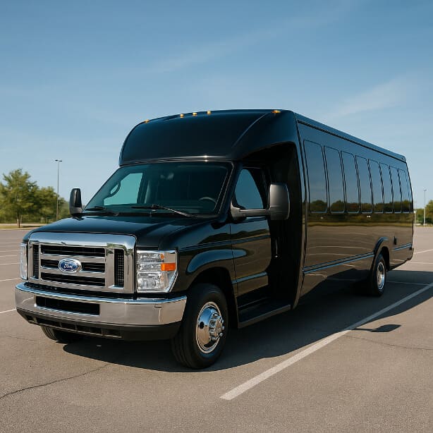 Charter Bus Rental Maple Grove 18 Passenger Minibus