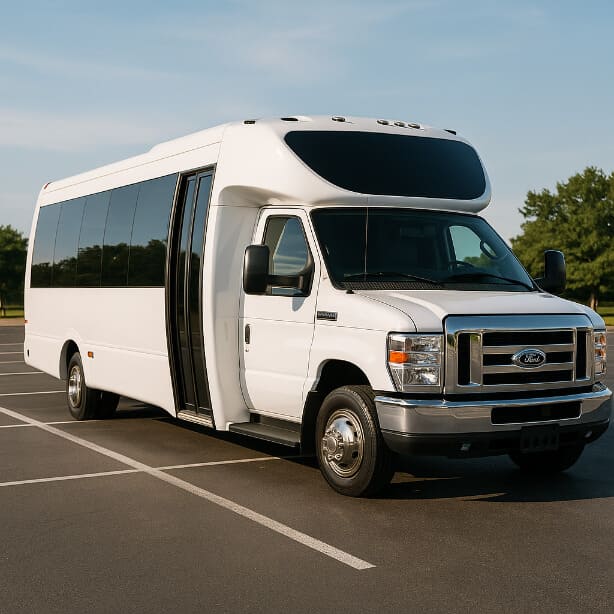 Charter Bus Rental Maple Grove 20 Passenger Minibus