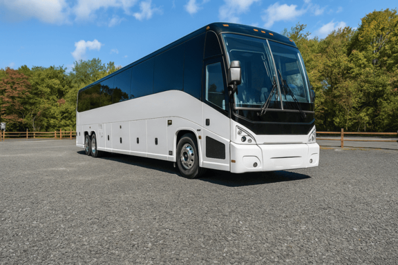 Charter Bus Rental Maple Grove 56 Passenger Charter Bus